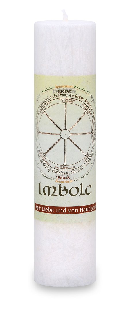 Allgäuer Heilkräuter-Kerze "Imbolc"